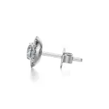 Kolczyki z diamentami z białego złota AJK_003